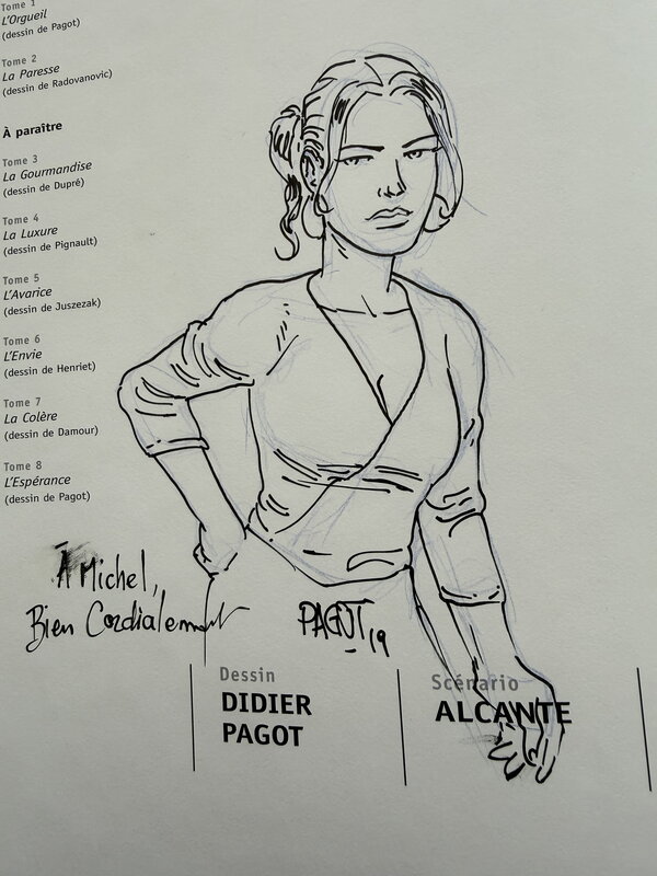 Pandora box t1 par Didier Pagot - Dédicace