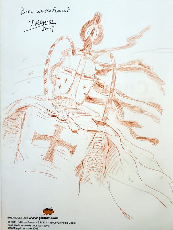 Jeanine Rahir, CHEVALIER WALDER    T7 TERRE MAUDITE - Dédicace