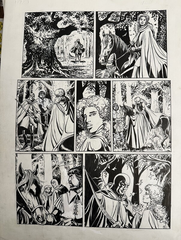 César Spadari, The Great Deception Part 2 - Planche originale