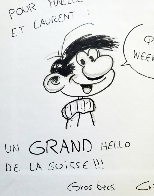 Crigou, VIE DE CHIEN !   T1 MANU - Dédicace