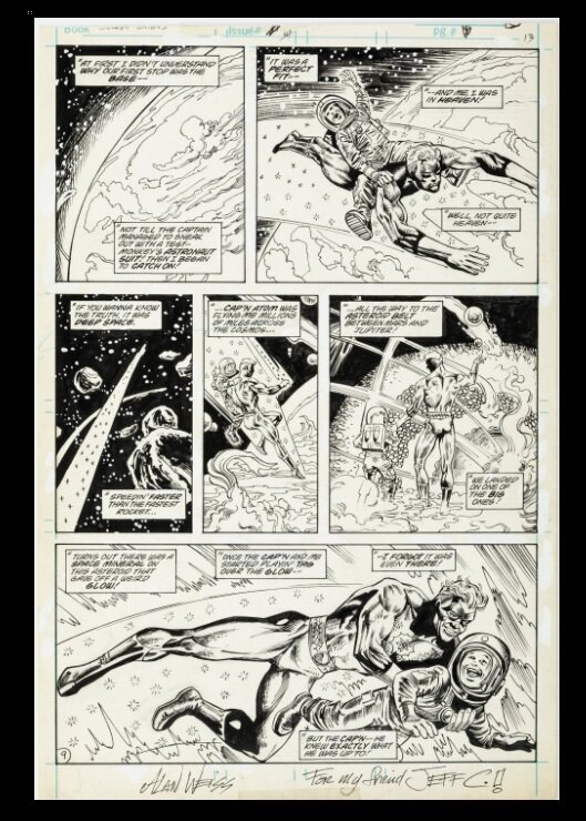 Secret origins by Alan Weiss - Comic Strip