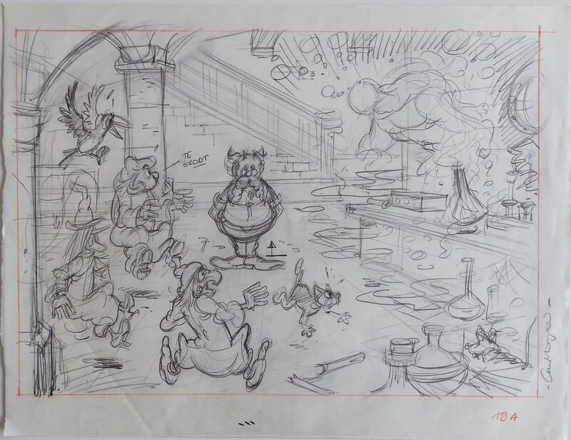 Luc Morjaeu, Jommeke 197: Het Schuimspook - Planche originale