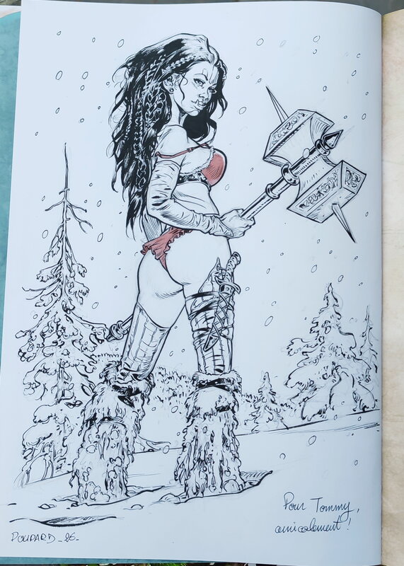 Shaaka Noël by Jean-Charles Poupard - Sketch