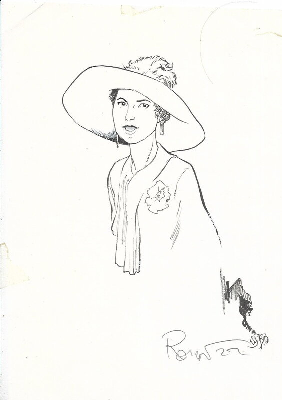 Mata Hari par Olivier Roman - Œuvre originale