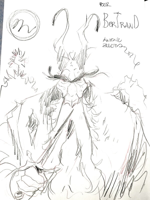 Zurera : Dédicace dans Marécage tome 1. : Sombra - Dédicace