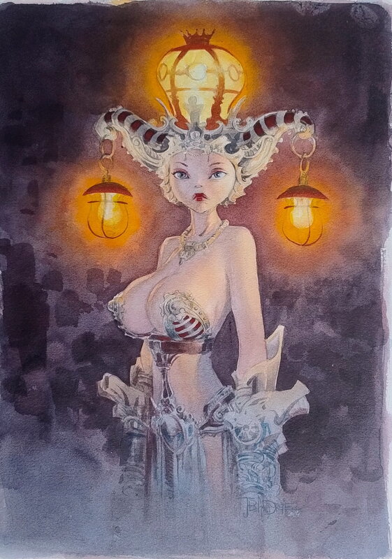 Jean-Baptiste Andréae, Pour le plaisir des yeux - Illustration originale