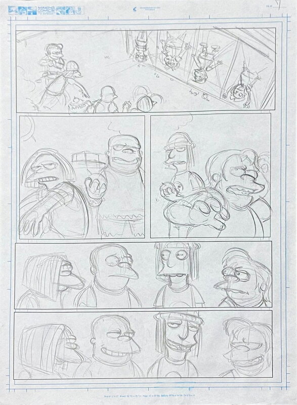 Matt Hebb, Crayonné pour 