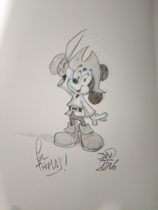 Dav, Mickey et le Roi des pirates - Dédicace