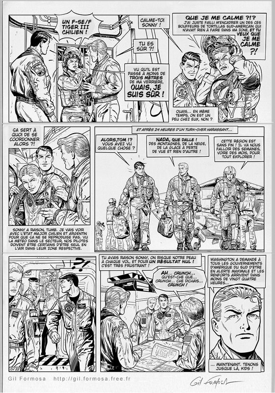 Buck DANNY T57 P22 by Gil Formosa - Comic Strip