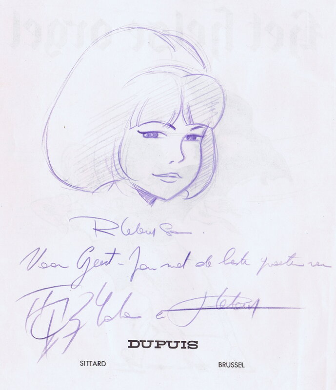 Yoko Tsuno par Roger Leloup - Dédicace
