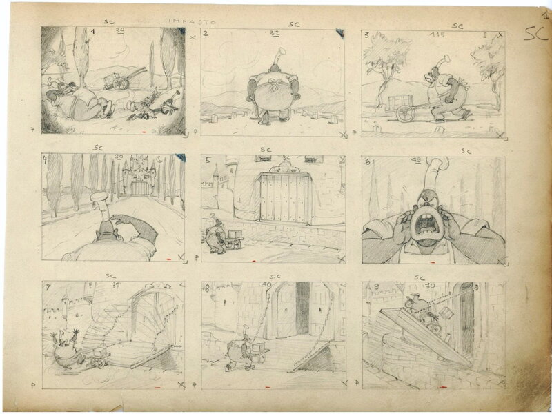 Gustavo Petronio, Storyboard de 