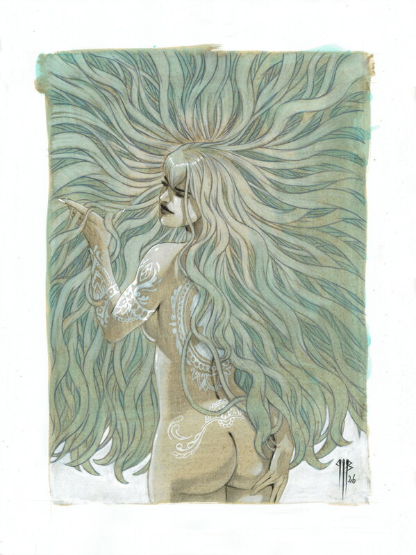 For sale - Philippe Bringel, Fille tatouée 