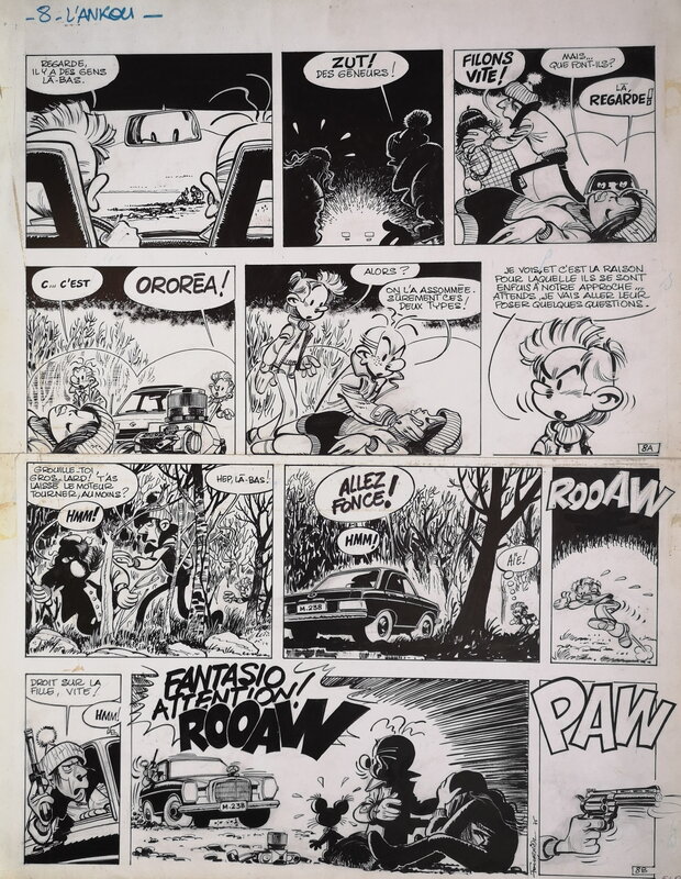 Spirou und Fantasio by Jean Claude Fournier - Comic Strip