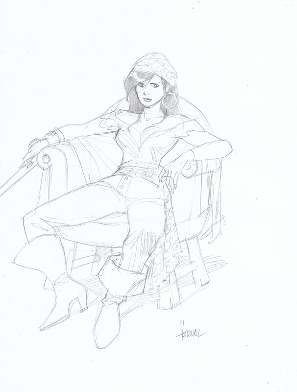 Pirate par Herval - Œuvre originale