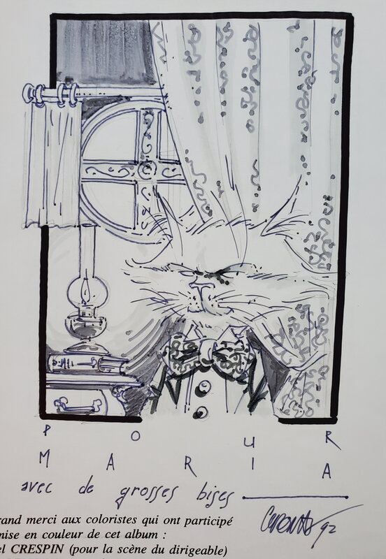 Christophe Coronas, L'EMPREINTE DES CHIMERES     T1 COLIN - Sketch