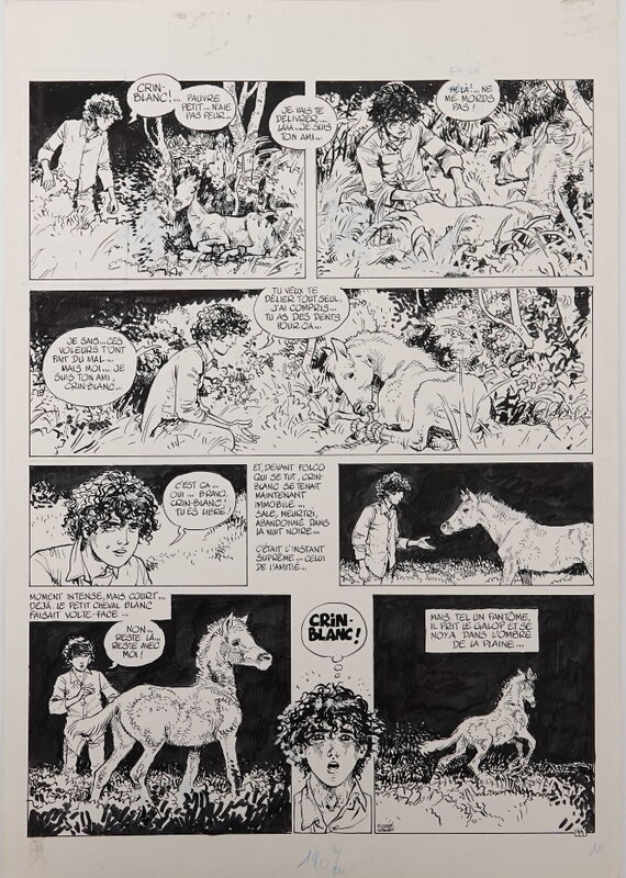 For sale - Michel Faure - Crin Blanc p. 11 - Comic Strip