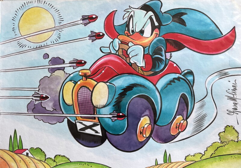 Fantomiald by Lara Molinari, Disney - Original Illustration