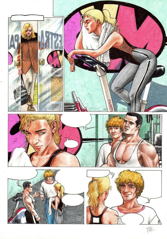 Selen p.5 par Luca Tarlazzi - Planche originale