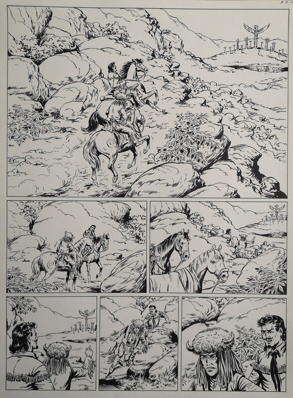 Buffalo Bill by Hansrudi Wäscher - Comic Strip