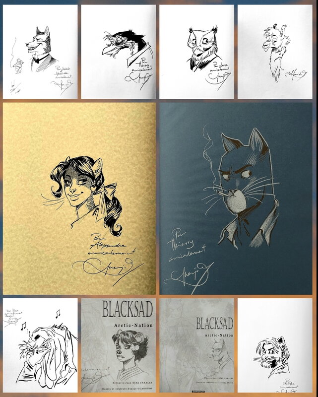 ■ 10 dédicaces de Guarnido ■ - Sketch