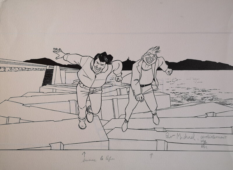 Baru, L'autoroute du soleil - Illustration originale