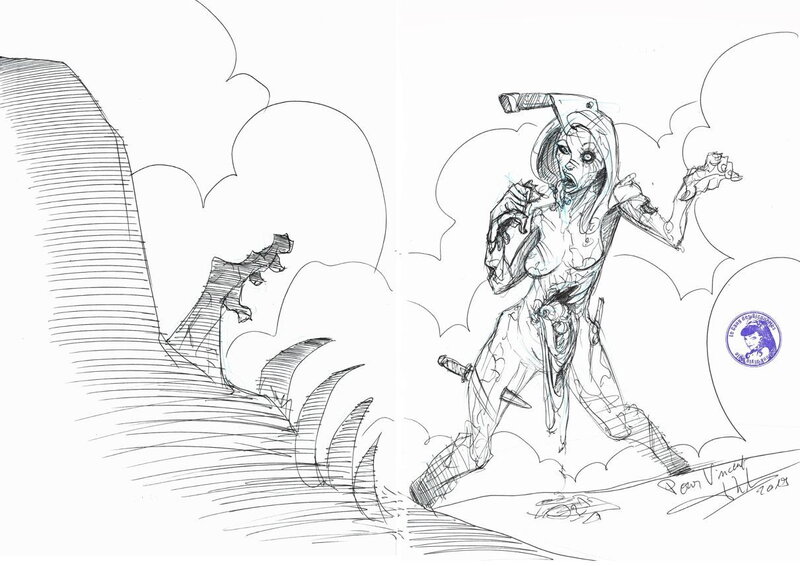 Gang des biquettes by Thibault Colon de Franciosi - Sketch