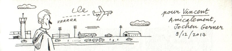 Un temps par Jochen Gerner - Dédicace