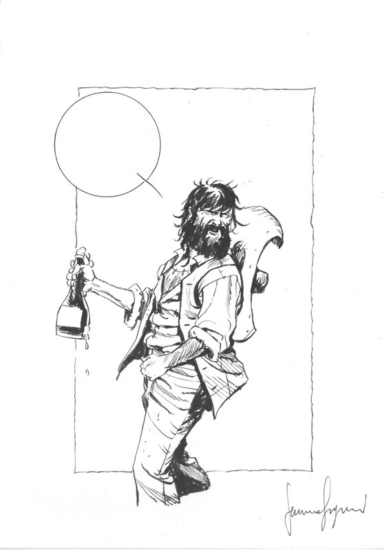 Sinisterra - BLANCO by Germano Giorgiani - Original Illustration