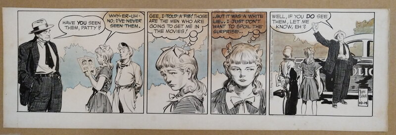 Frank Godwin, Rusty Riley daily, October 14 1955 - Comic Strip