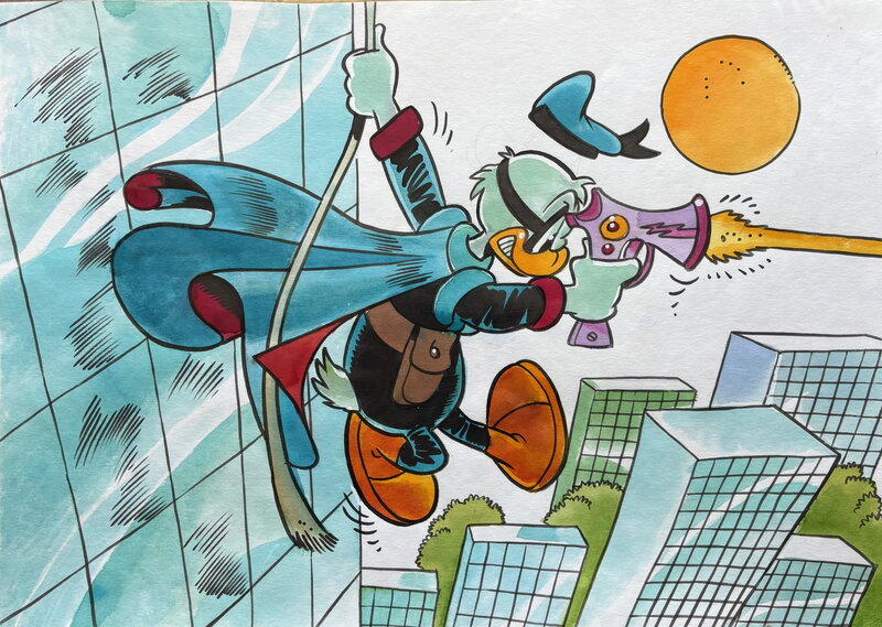 Fantomiald par Lara Molinari, Disney - Illustration originale