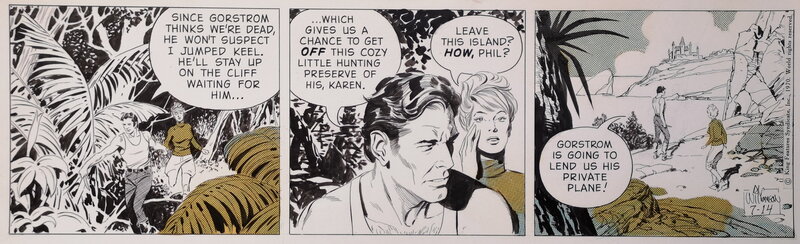 Agent X 9 par Al Williamson - Planche originale