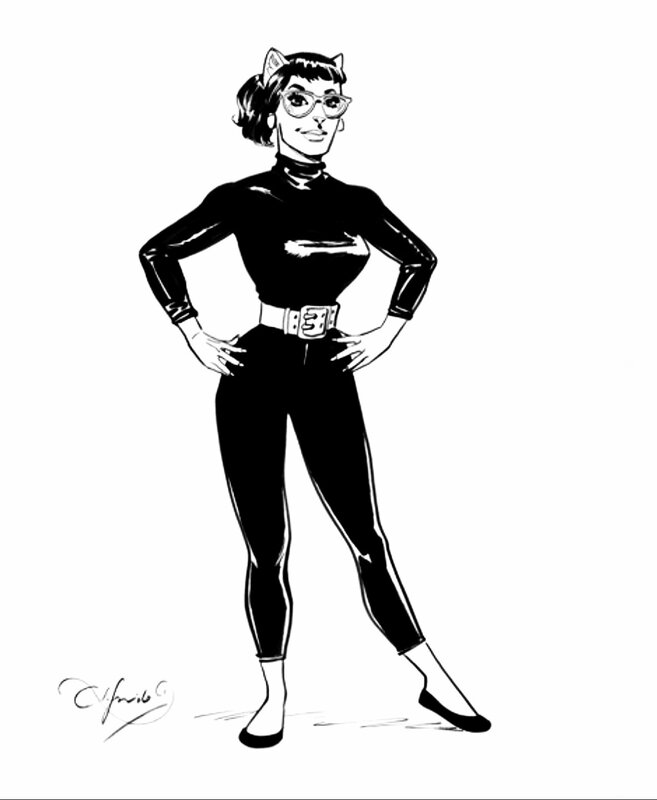 Juanjo Guarnido, Blacksad: Alma Meyer - Original Illustration