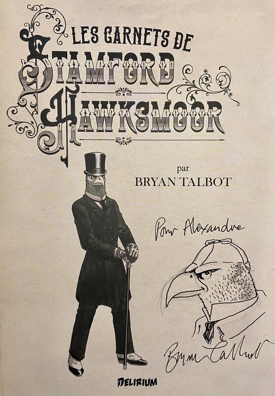 Bryan Talbot, Les carnets de Stamford Hawksmoor - Sketch