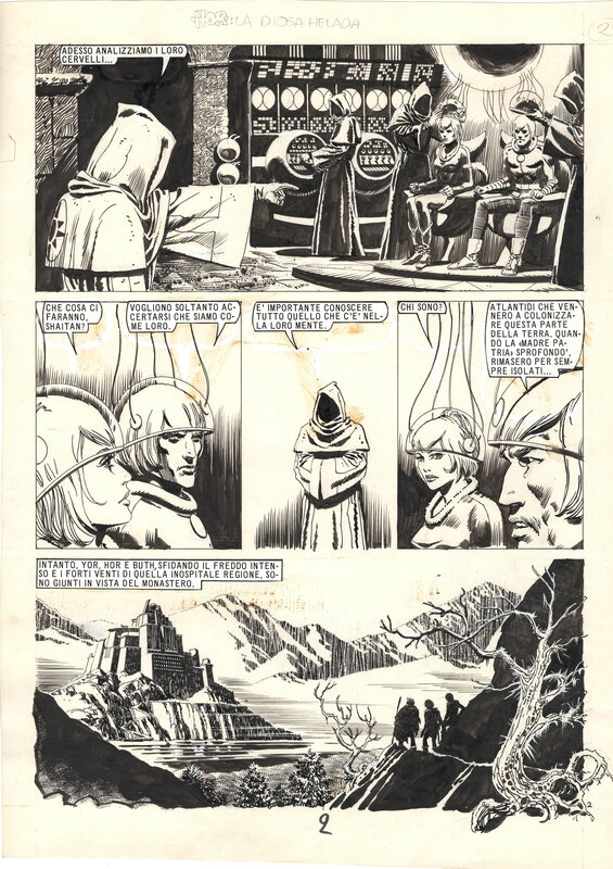 For sale - Juan Zanotto, Ray Collins, Hor le Téméraire [ep. #12 - La Diosa Helada] - Comic Strip