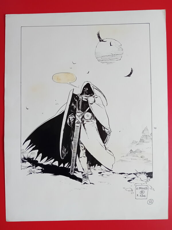 En vente - Sydyk L'errante par Enrique Breccia - Planche originale