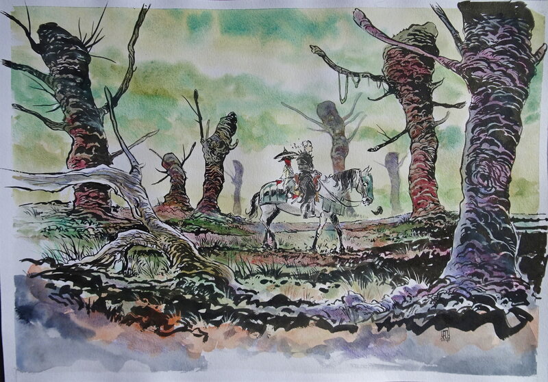 Aurélien Morinière, Alastor de SombreGarde - Original Illustration