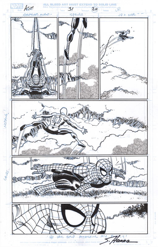 John Romita Jr., Amazing Spider-man  #31 Page 20 - Planche originale