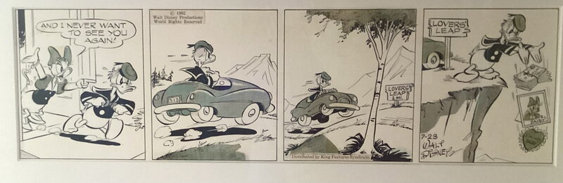 Al Taliaferro, Donal duck daily strip - Comic Strip