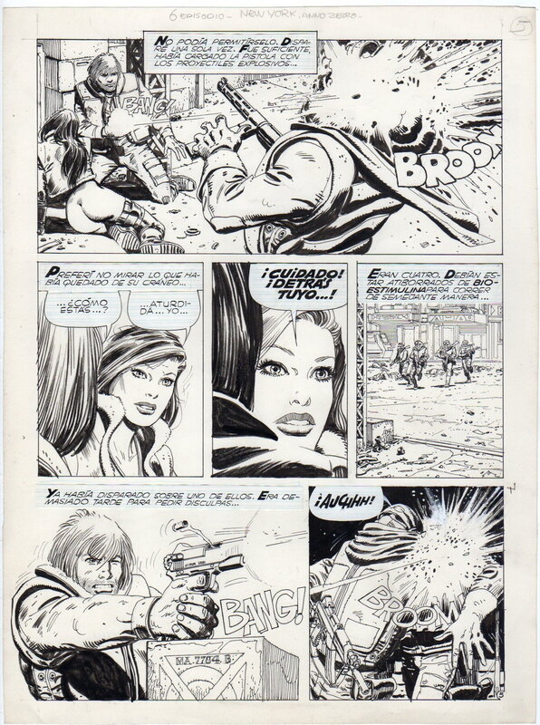 Juan Zanotto, Ricardo Barreiro, New York Year zero t6p5 - Comic Strip