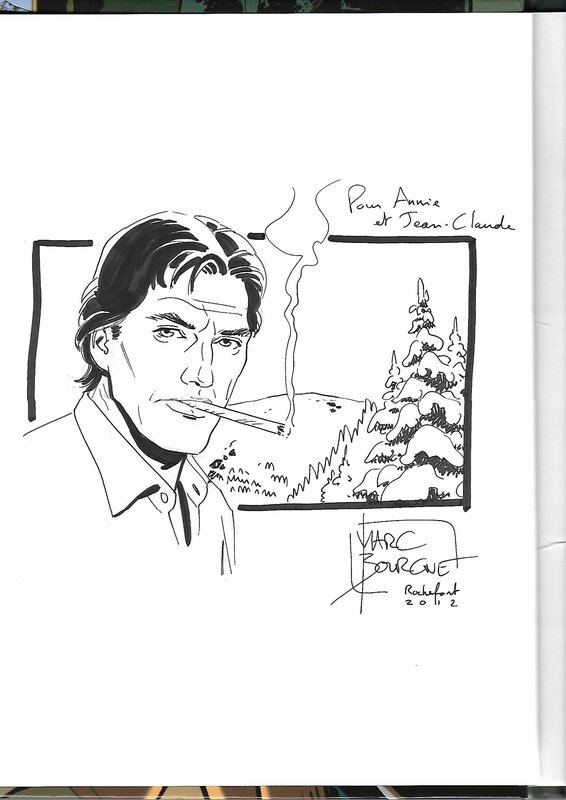 Franck LINCOLN par Marc Bourgne - Dédicace