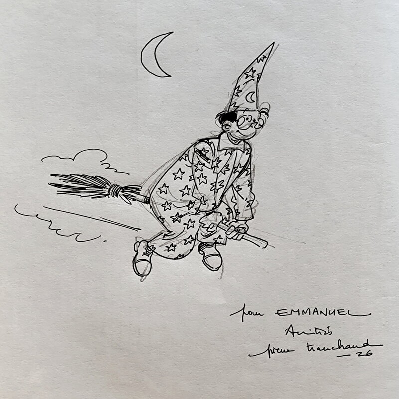 Pierre Tranchand, L'école Abracadabra t.3 2026Mar22 - Sketch