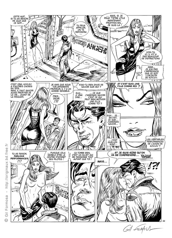 Bowen Sergent-Major by Gil Formosa - Comic Strip