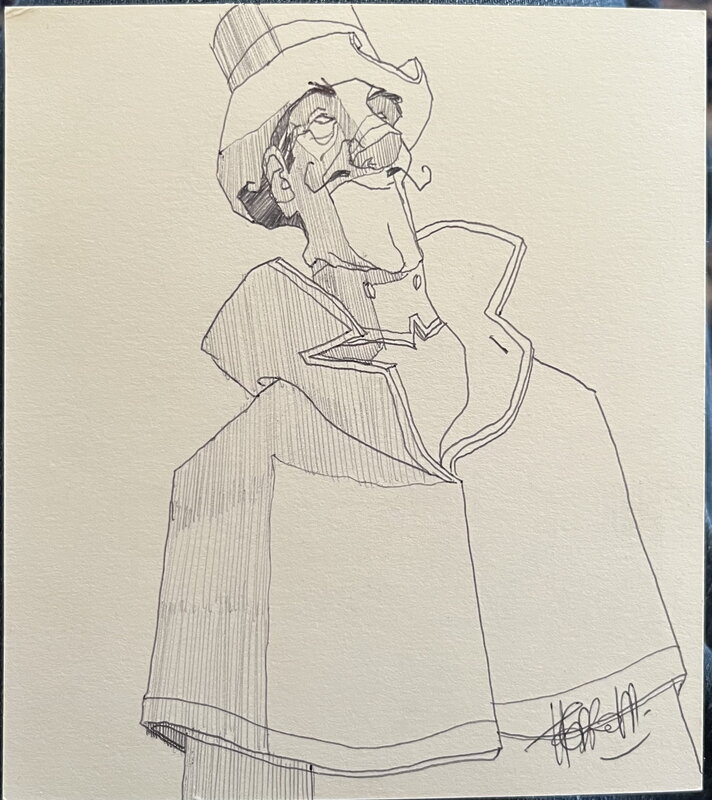 Cyril Pedrosa, Ring Circus - Monsieur Lunaire - Illustration originale