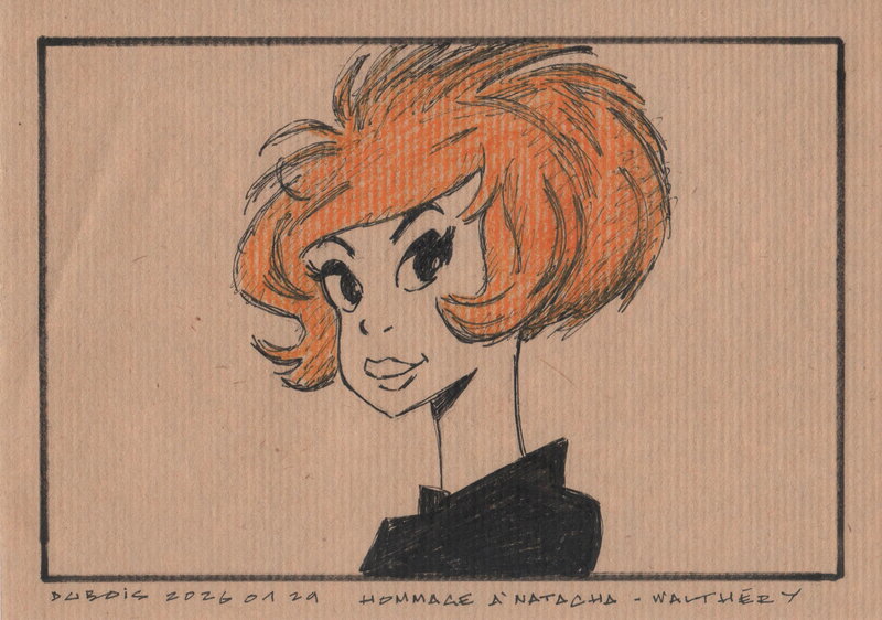 For sale - Stéphane Dubois, François Walthéry, Stéphane Dubois - Hommage à Natacha - Comic Strip