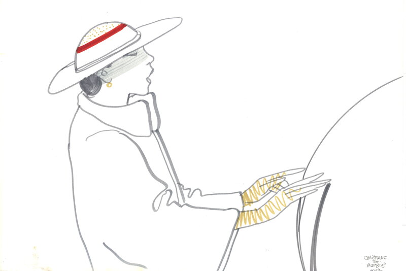 Moebius, Parapsychologie - Grand format - 1990 - Illustration originale