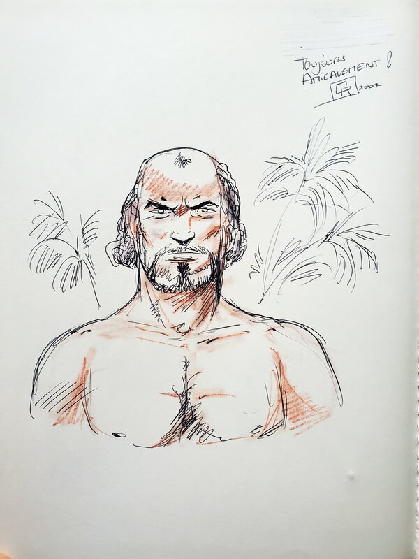 Georges Ramaïoli, L'HORUS DE NEKHEN   T2 LE CHANT DU HARPISTE - Dédicace