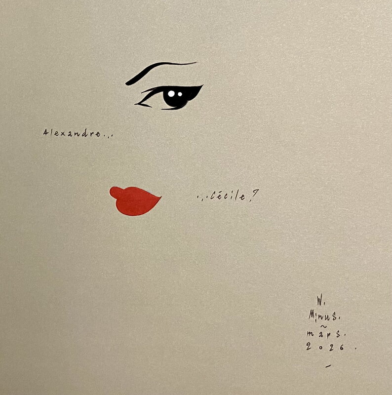 Lovely Faces par Walter Minus - Dédicace