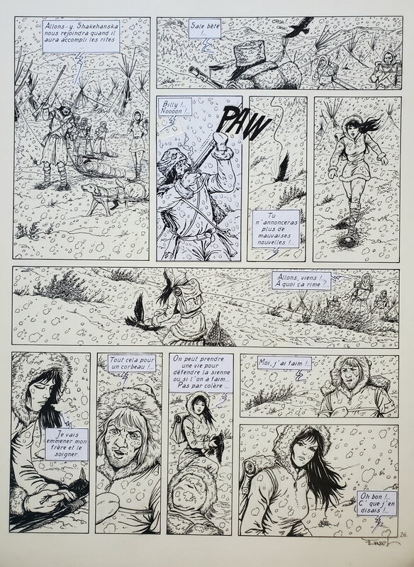 Ersel, LES PIONNIERS DU NOUVEAU MONDE - Comic Strip