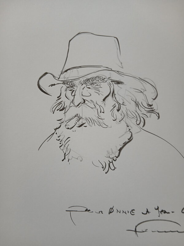 On a tué Will Bill par Hermann - Dédicace