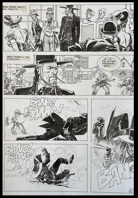 Luigi Simeoni, Lancio story -Due Grandi Magie - Comic Strip